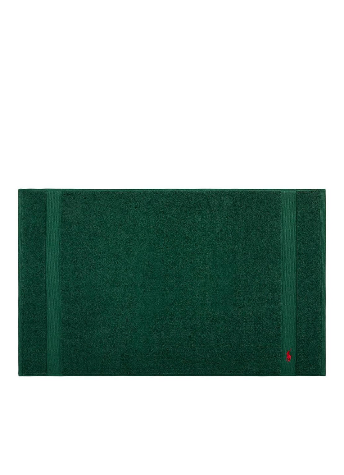 Ralph Lauren Polo Player badmat 55 x 90 cm - voorkant groen