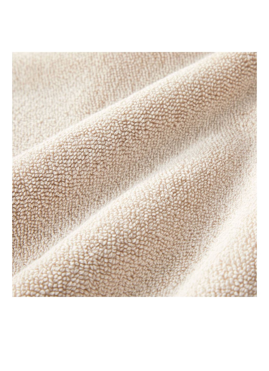 Ralph Lauren Polo Player badmat 55 x 90 cm - achterkant beige