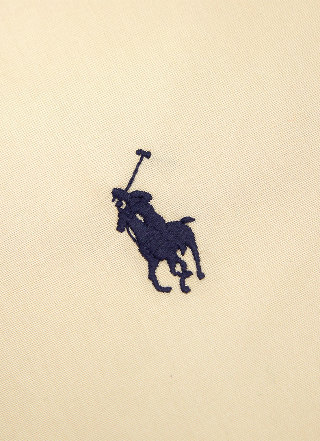 Ralph Lauren Polo Player dekbedovertrek van katoen perkal 80TC - exclusief kussenslopen - voorkant 5 beige