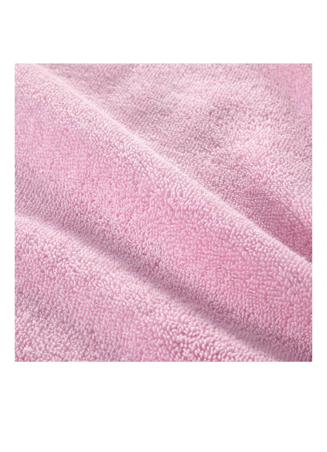 Ralph Lauren Polo Player gastendoek - 600 gr/m2 - 33 x 33 cm - achterkant 3 lichtroze