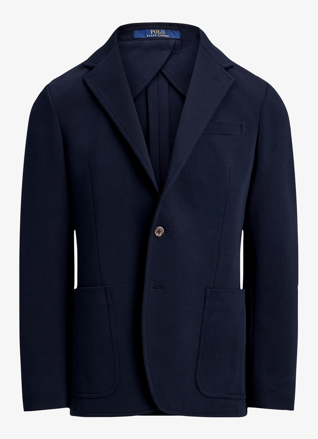 Ralph Lauren Polo Soft modern fit double-knit colbert - voorkant 4 aviator navy / donkerblauw