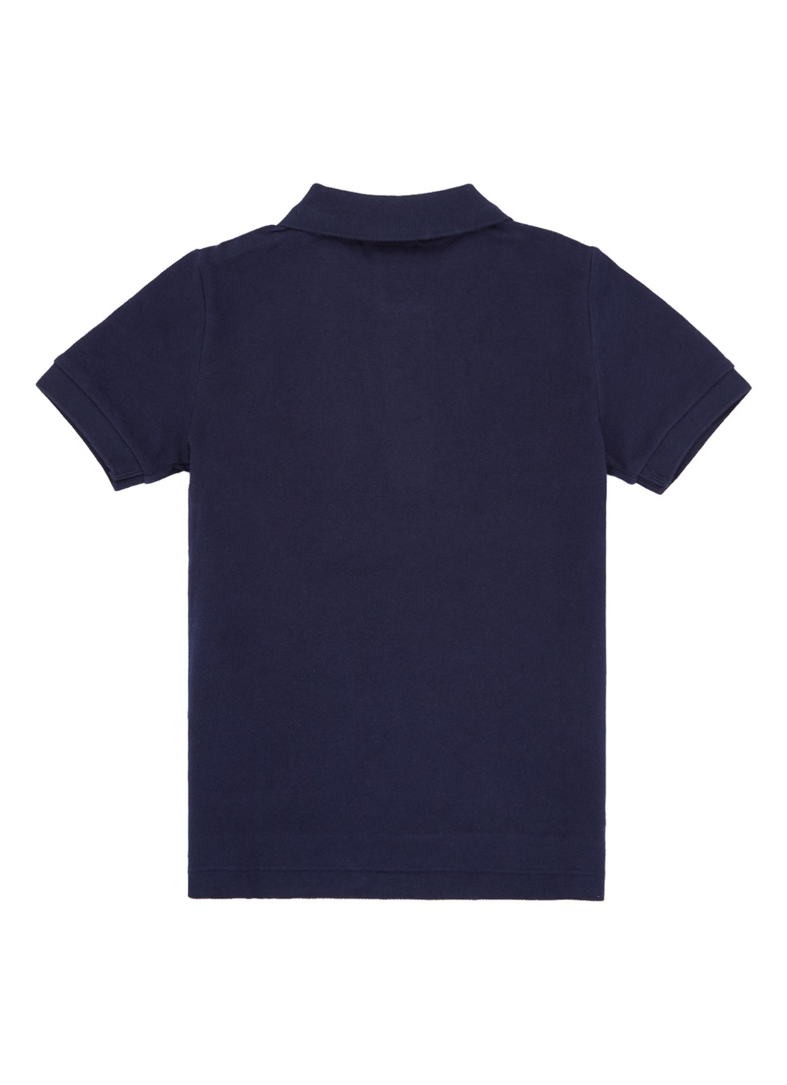 Ralph Lauren Polo van piqué katoen - achterkant donkerblauw