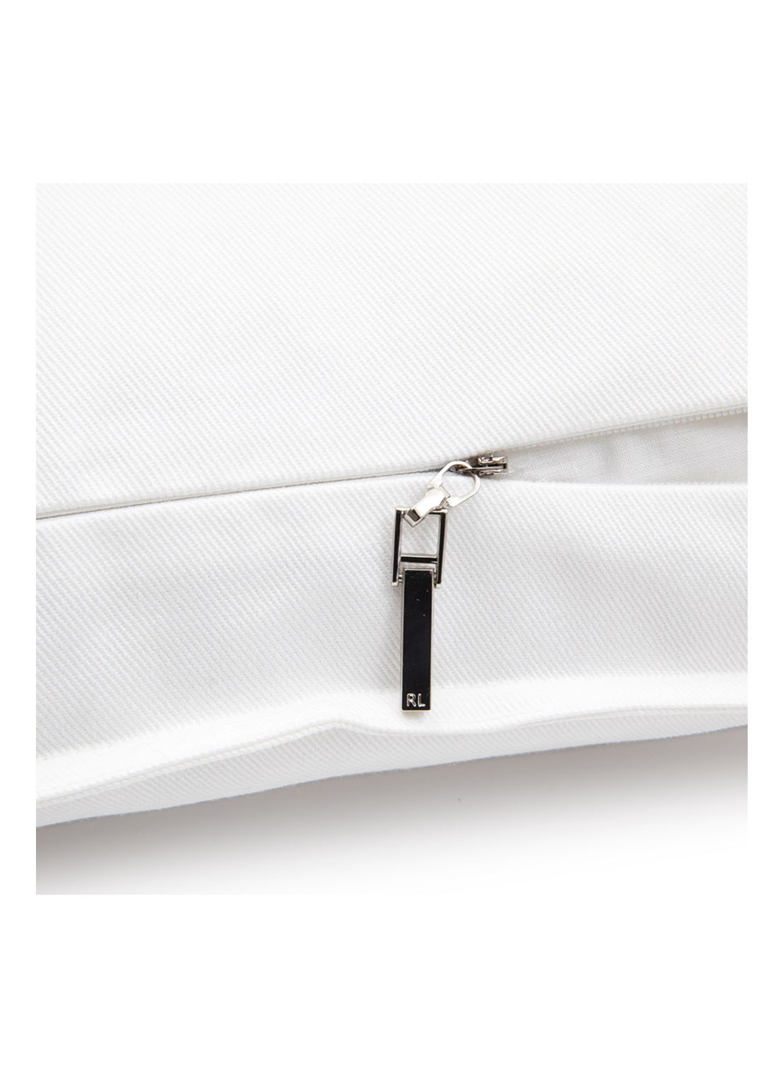 Ralph Lauren Preppy Hampton Bear kussensloop 50 x 50 cm - detail 4 wit