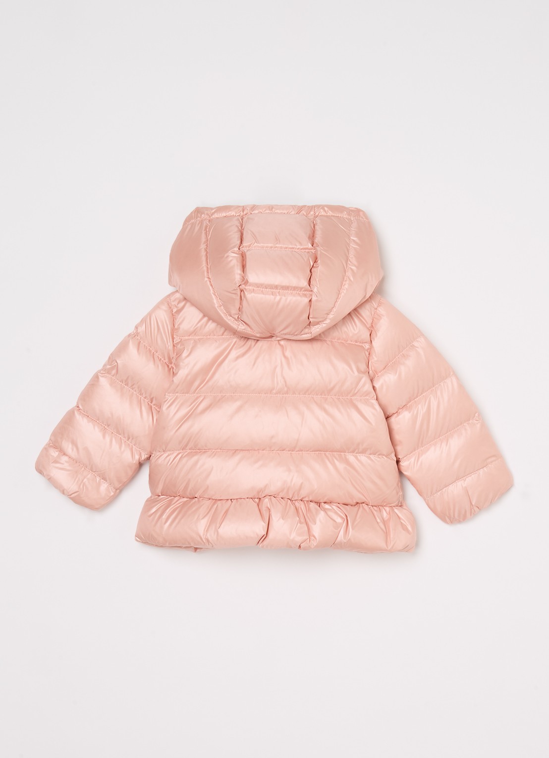 Ralph Lauren Puffer jas met donsvulling - achterkant lichtroze