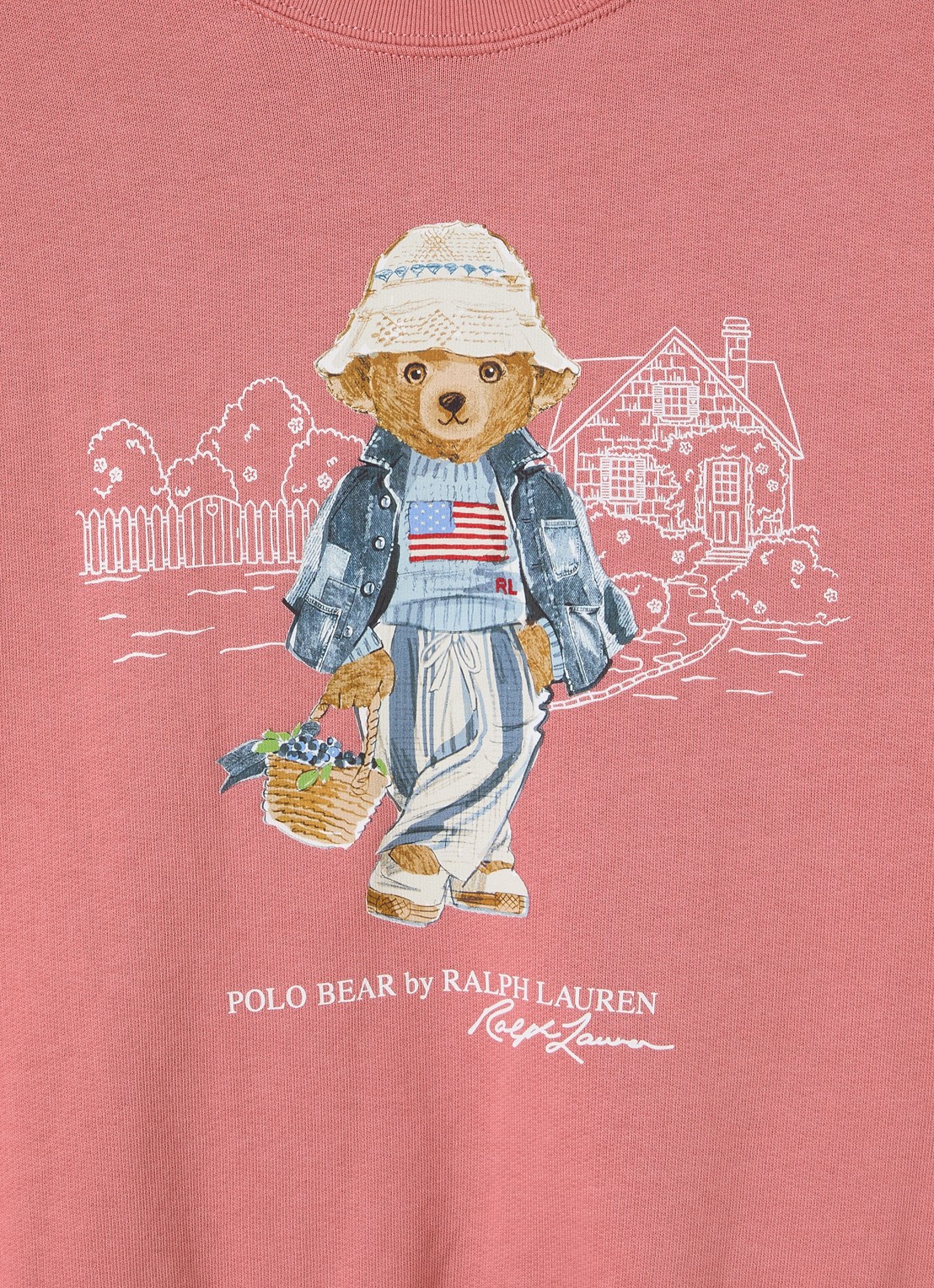 Ralph Lauren Pullover met logoborduring - detail 3 oudroze