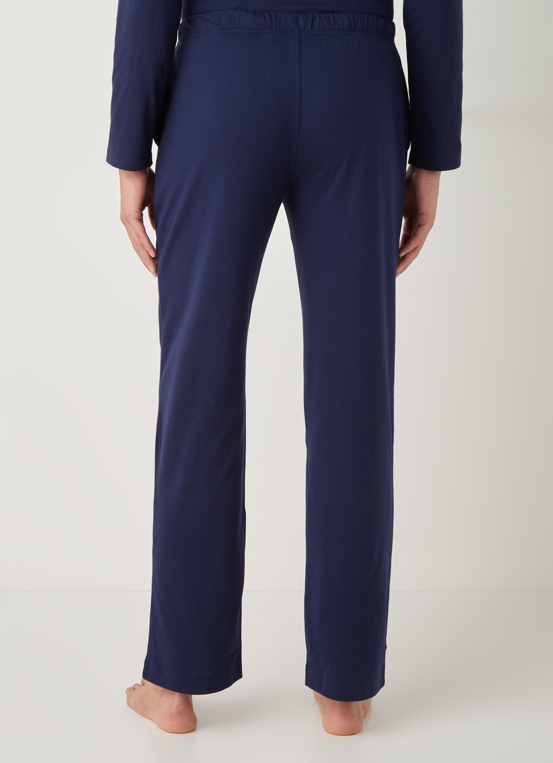 Ralph Lauren Pyjamabroek met logo - achterkant 3 donkerblauw