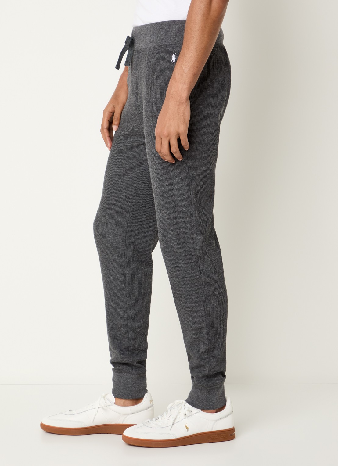 Ralph Lauren Pyjamabroek met steekzakken - detail 2 donkergrijs