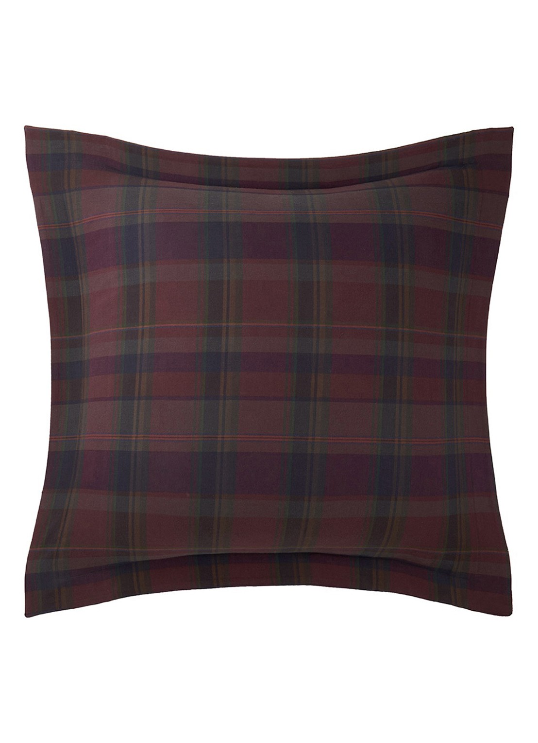 Ralph Lauren Quinn kussensloop van katoen 80TC - voorkant 2 aubergine