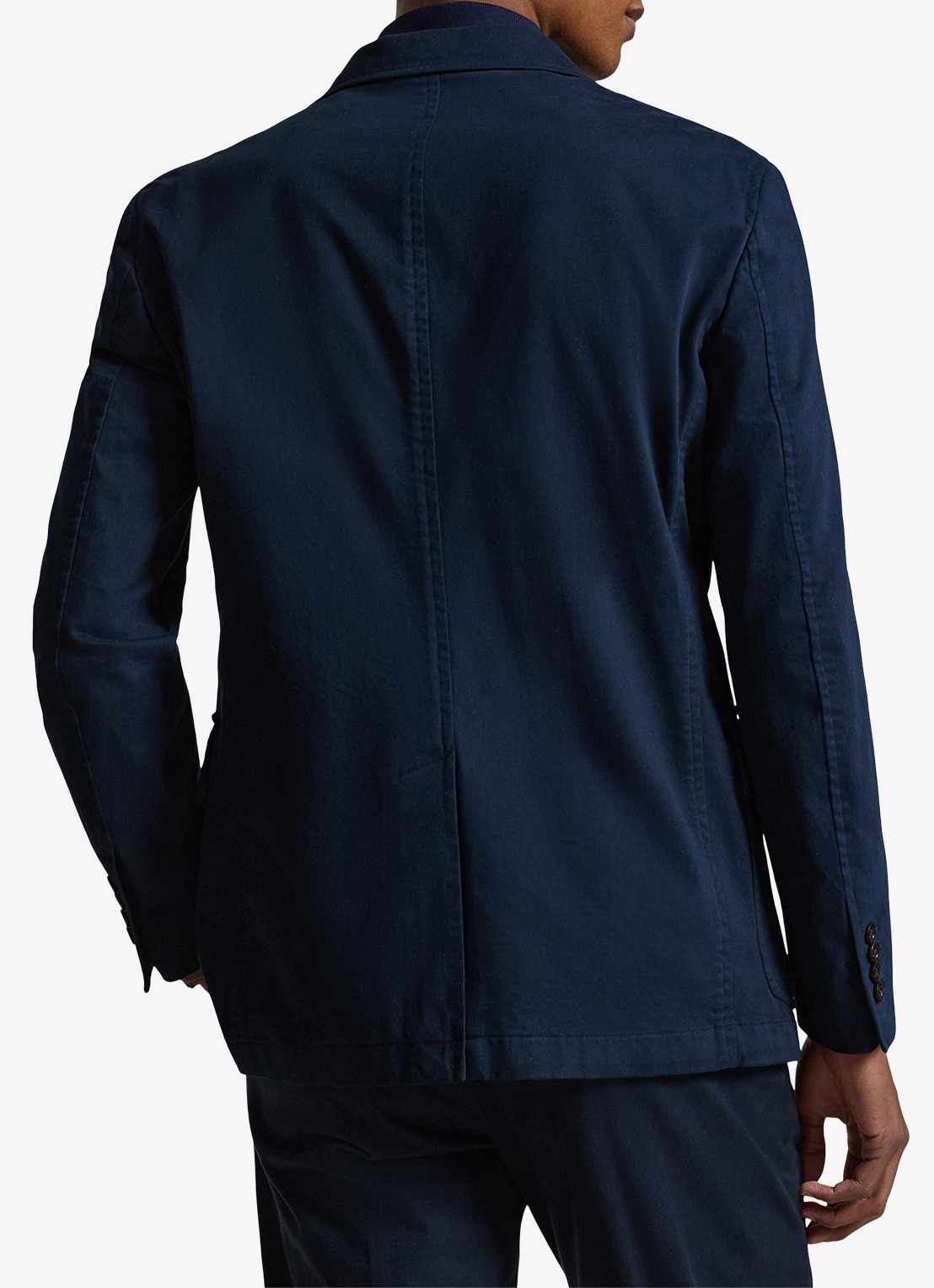 Ralph Lauren Regular fit colbert met klepzakken - achterkant bright navy-2x86