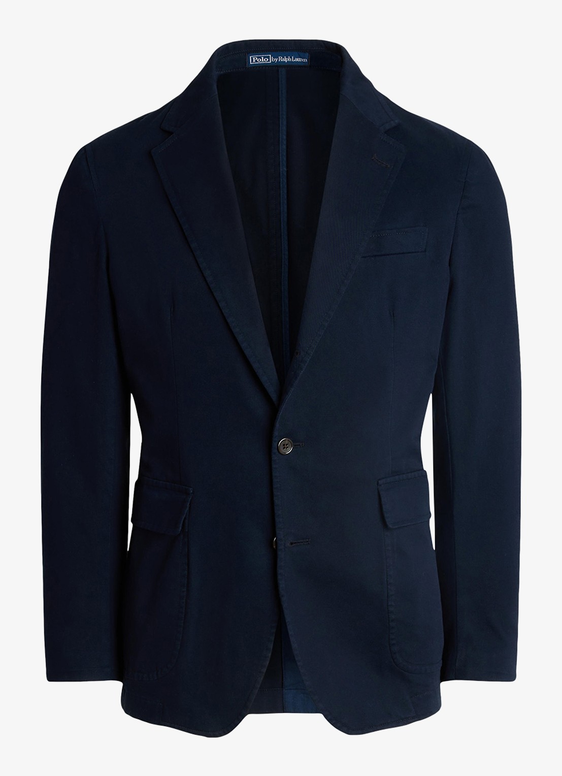 Ralph Lauren Regular fit colbert met klepzakken - voorkant 2 bright navy-2x86