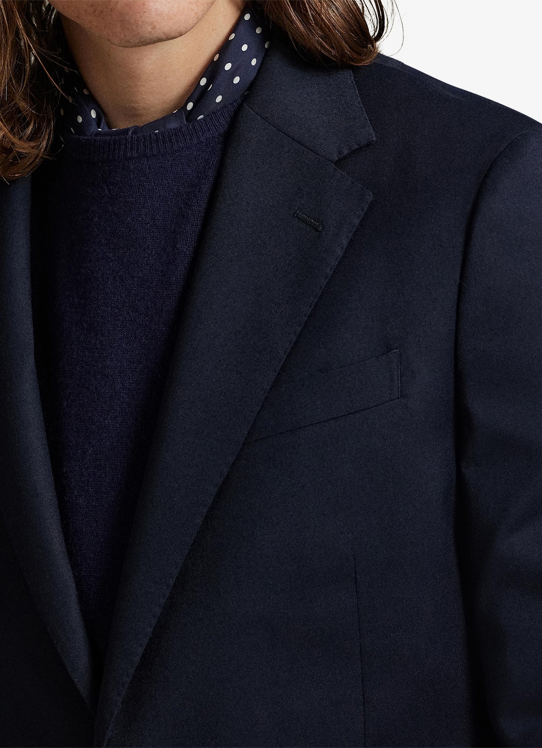 Ralph Lauren Regular fit colbert met sierknopen - detail 5 navy / donkerblauw