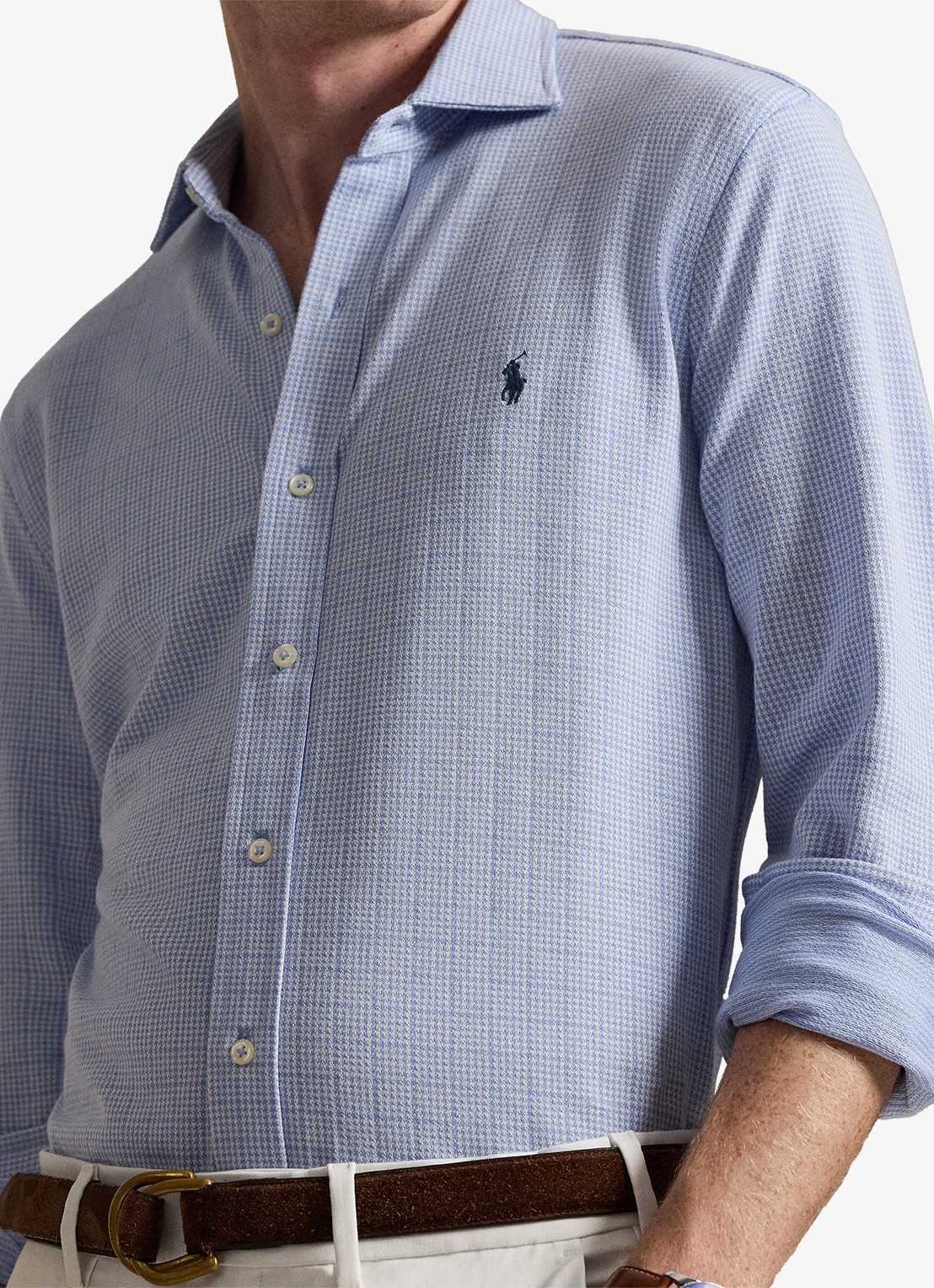 Ralph Lauren Regular fit overhemd met ruitdessin - detail 2 zwart