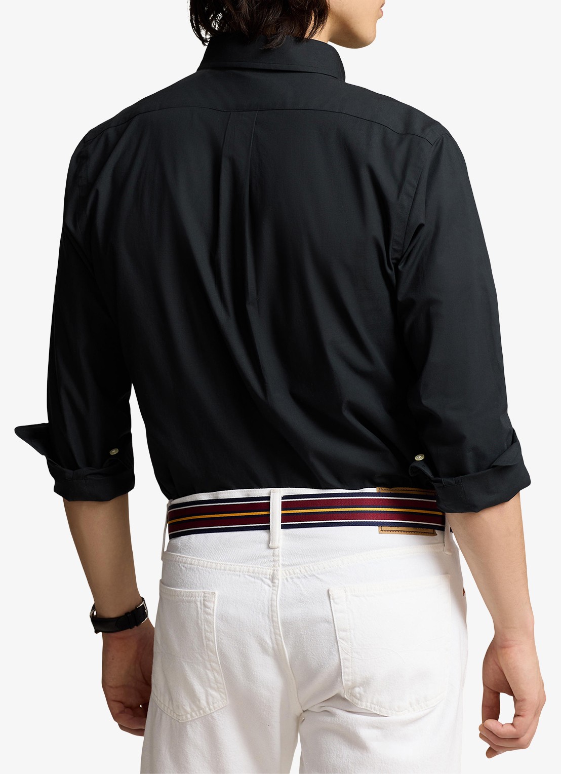 Ralph Lauren Regular fit overhemd met streepprint - achterkant zwart