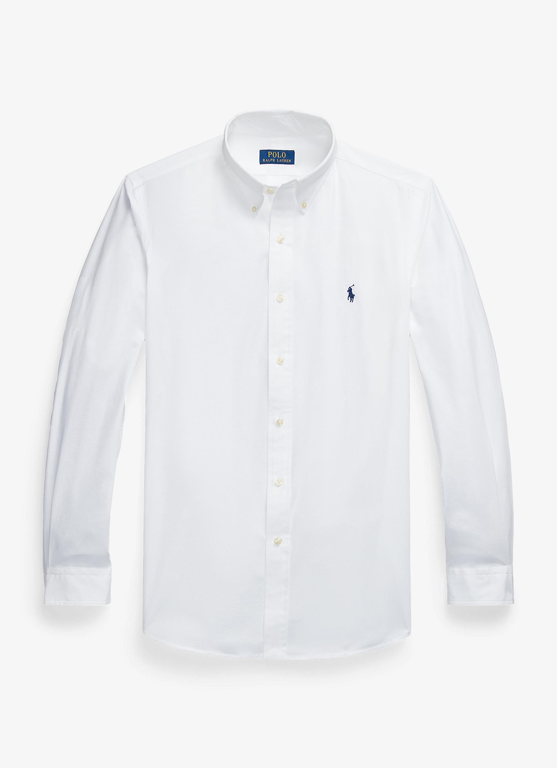 Ralph Lauren Regular fit overhemd met streepprint - voorkant 4 white