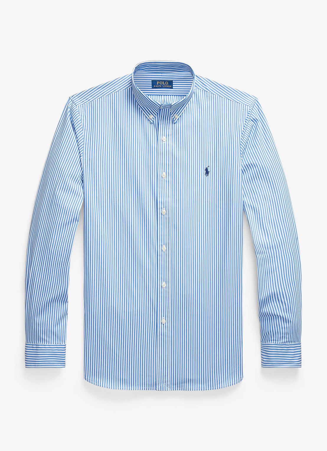 Ralph Lauren Regular fit overhemd met streepprint - voorkant 2 4655h light blue