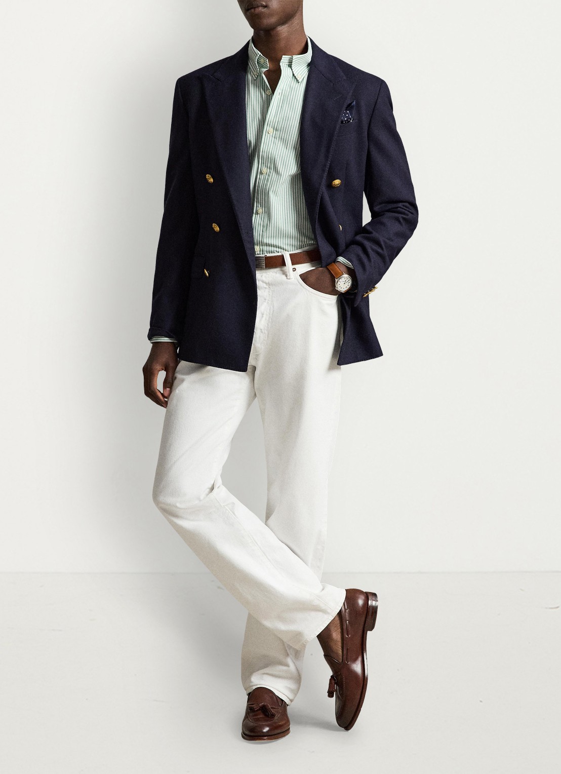 Ralph Lauren Regular fit overhemd met streepprint - detail 3 4655ae faded mint
