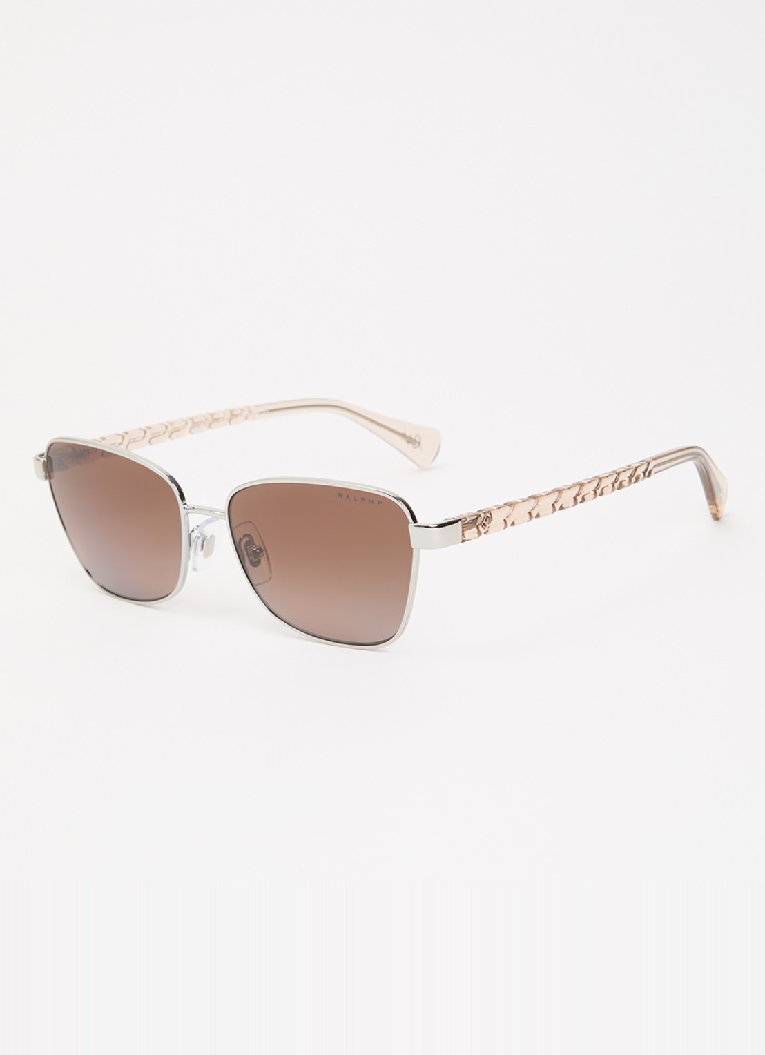 Ralph Lauren Retro zonnebril gepolariseerd RA4149 - voorkant 4 zilver