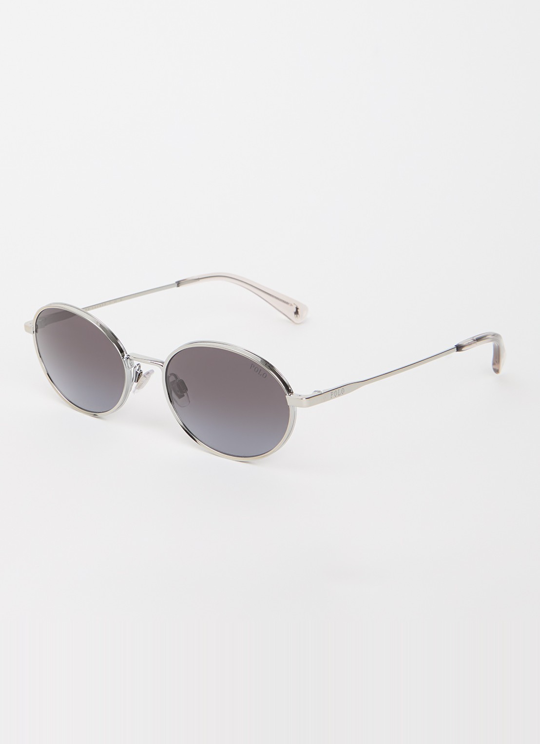 Ralph Lauren Retro zonnebril PH3162 - voorkant zilver