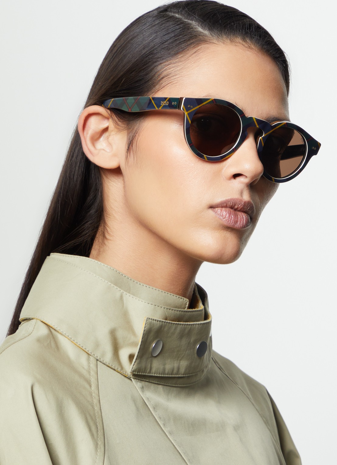 Ralph Lauren Retro zonnebril PH4165 - voorkant 5 groen