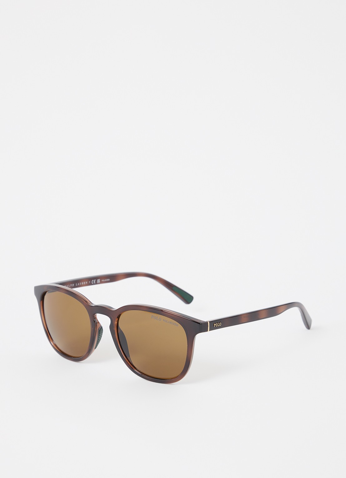 Ralph Lauren Retro zonnebril PH4222U - voorkant donkerbruin