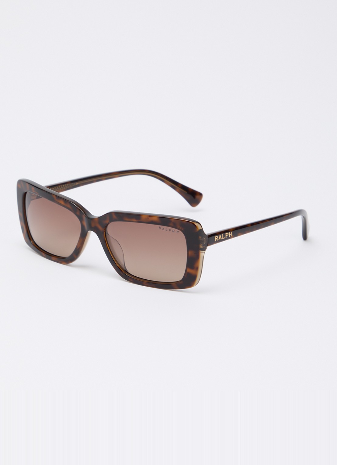 Ralph Lauren Retro zonnebril PRC03S - voorkant bruin
