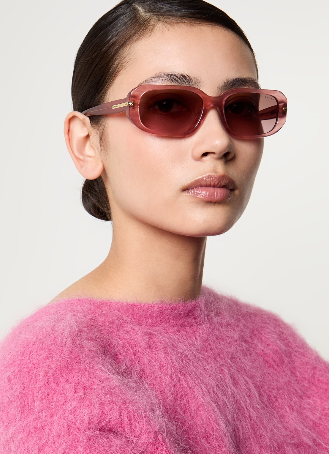 Ralph Lauren Retro zonnebril RA5311U - voorkant 5 roze