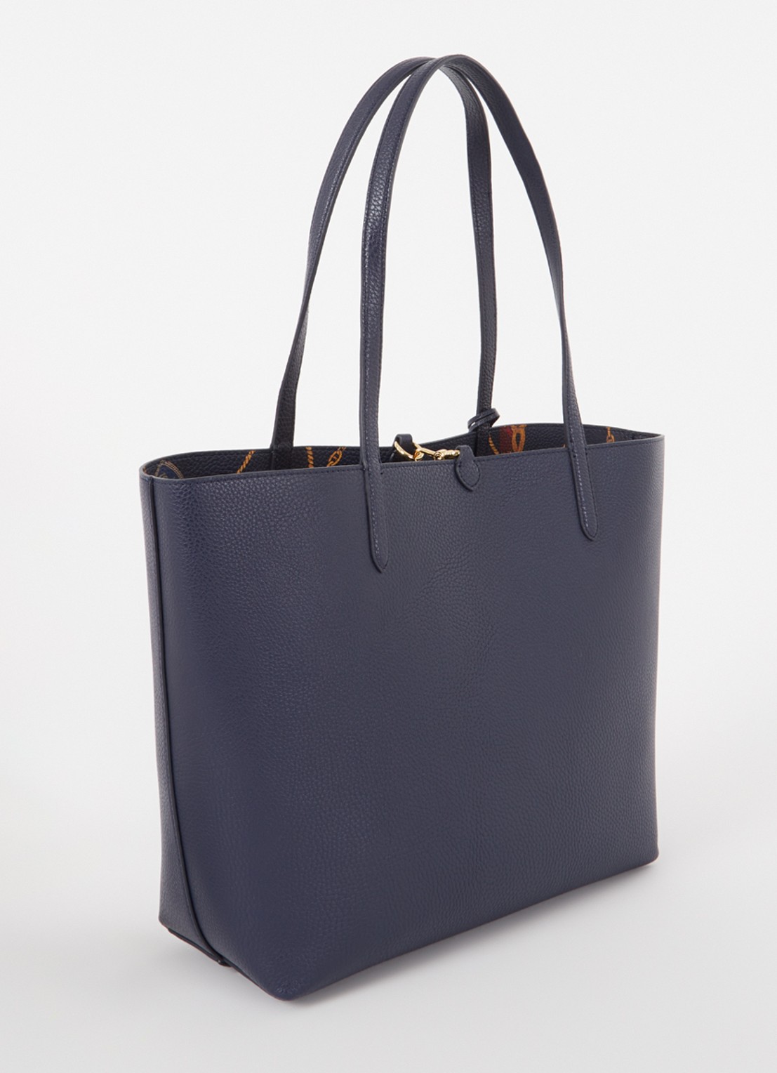 Ralph Lauren Reversible schoudertas met afneembaar etui - achterkant 2 donkerblauw