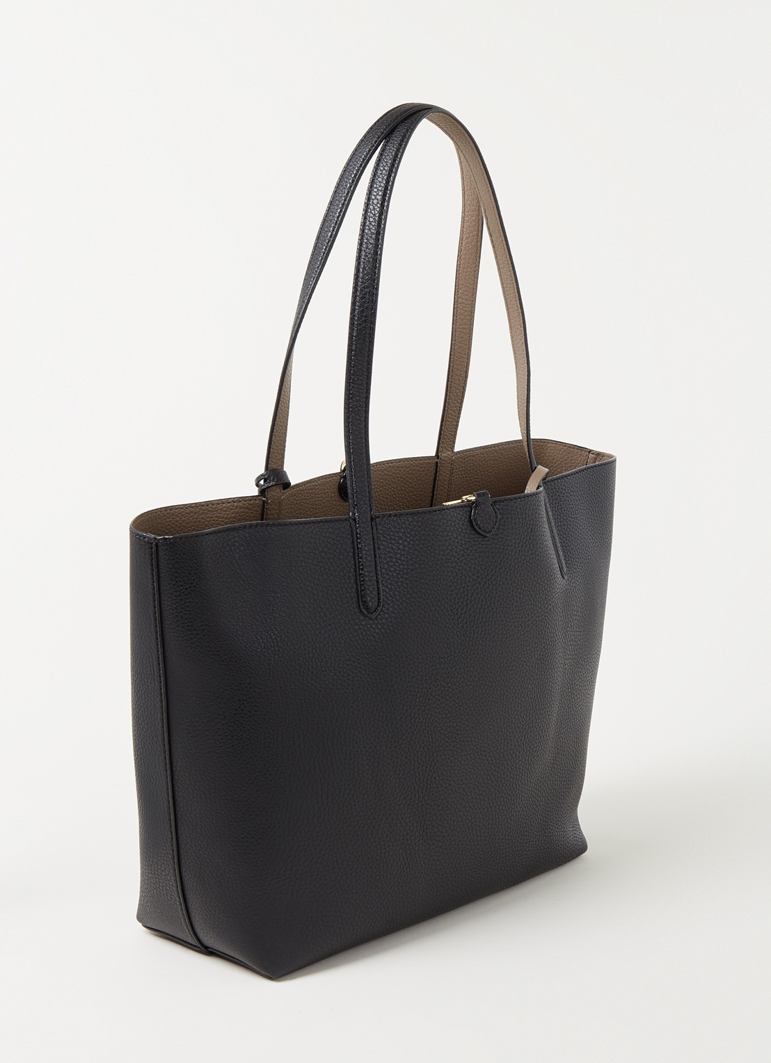 Ralph Lauren Reversible shopper met afneembaar etui - achterkant zwart