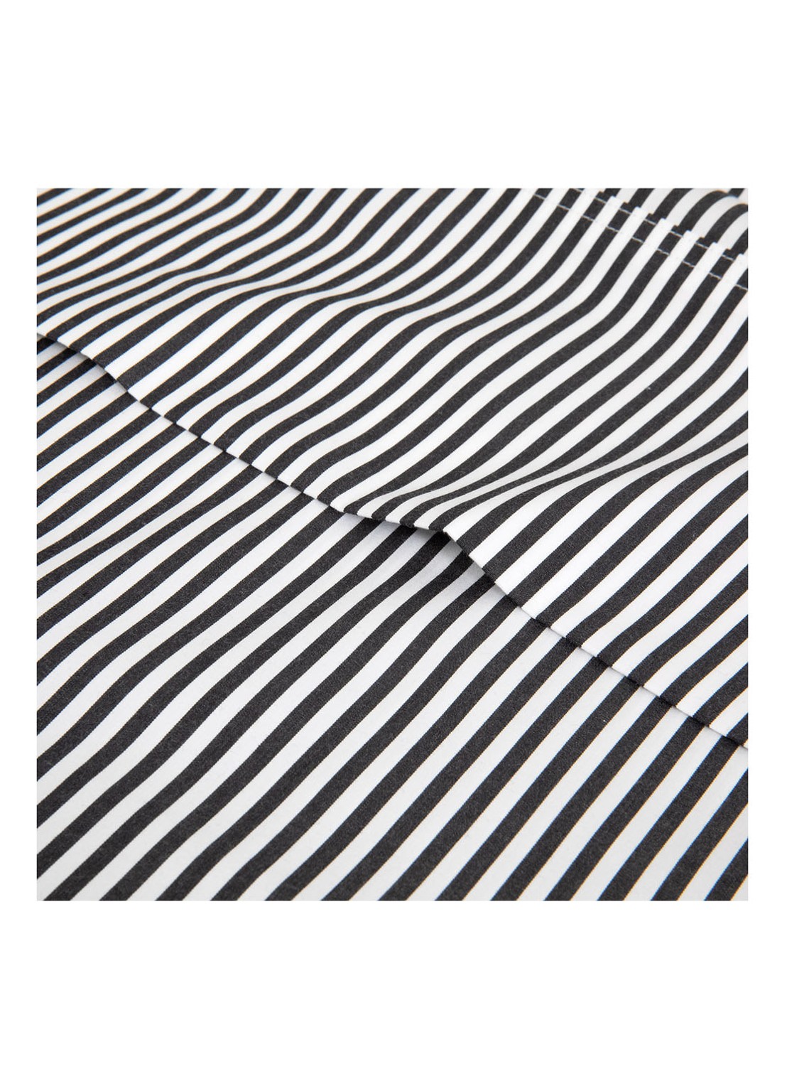 Ralph Lauren SHIRTING NavyWhi     Flat shee - achterkant 10 zwart