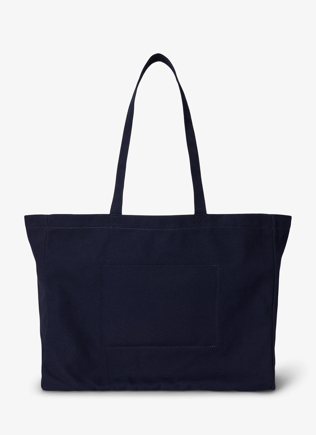Ralph Lauren Shopper met logoprint - achterkant donkerblauw