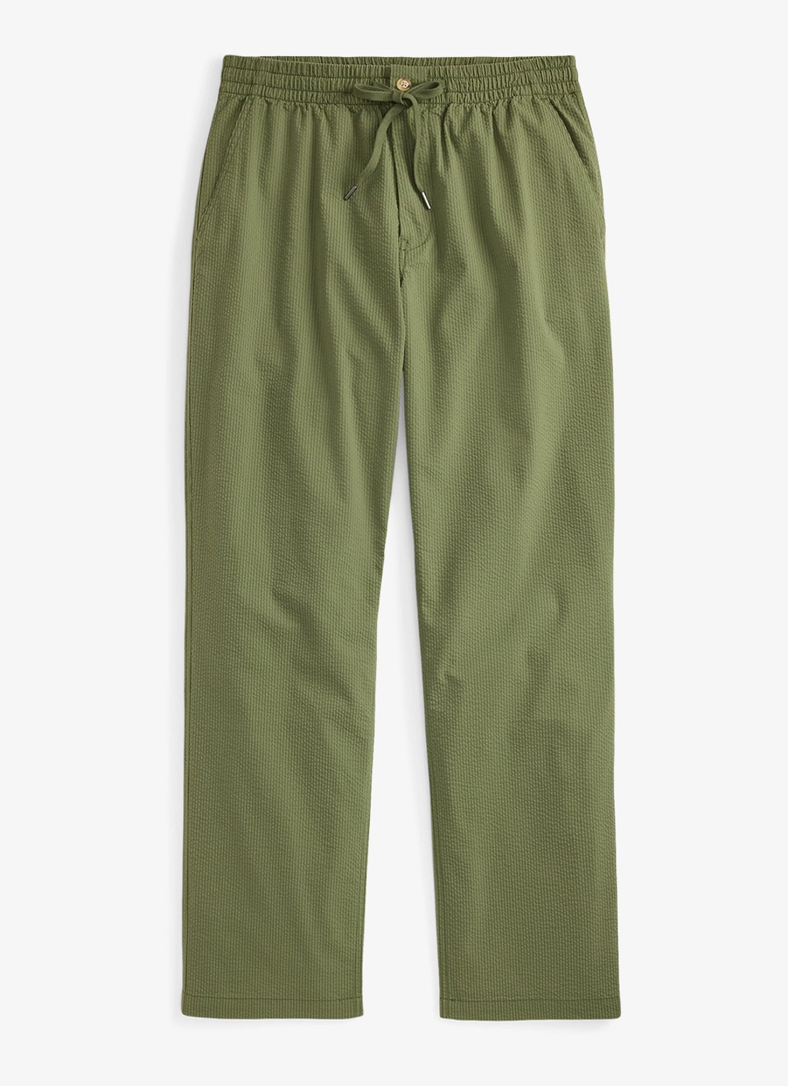 Ralph Lauren Slim fit broek met steekzakken - voorkant supply olive / olijfgroen