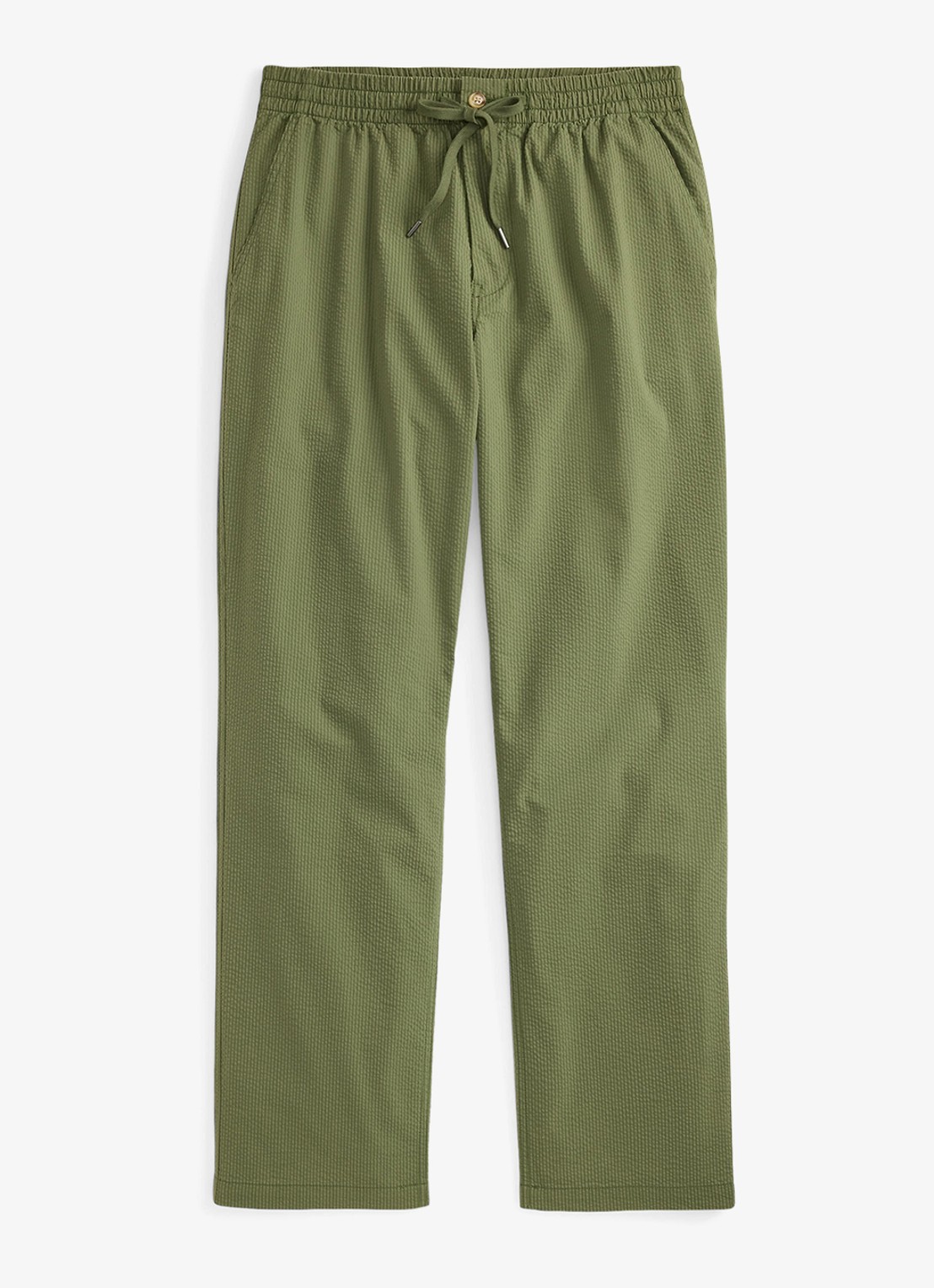 Ralph Lauren Slim fit broek met steekzakken - voorkant 2 supply olive / olijfgroen
