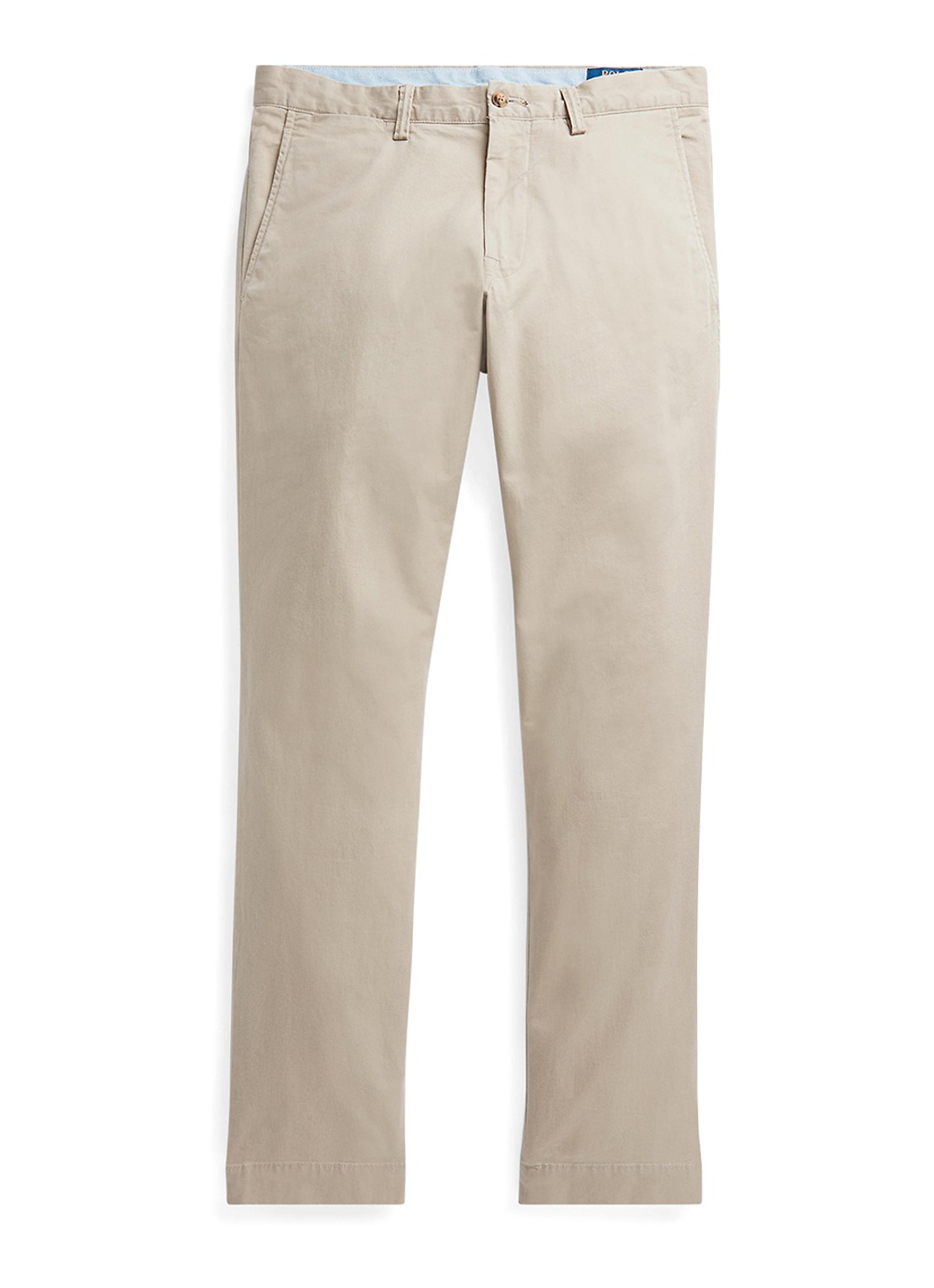 Ralph Lauren Slim fit chino met stretch - voorkant 4 khaki tan / beige