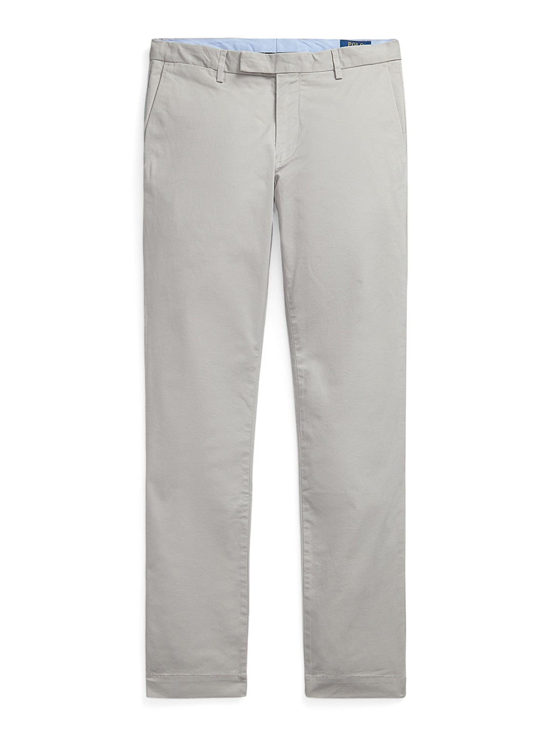 Ralph Lauren Slim fit chino met stretch - voorkant 7 grey fog / grijs