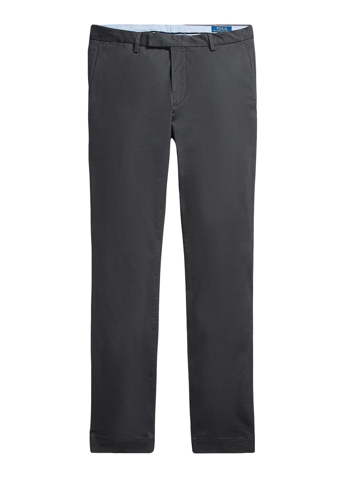 Ralph Lauren Slim fit chino met stretch - voorkant 2 deep grey / donkergrijs