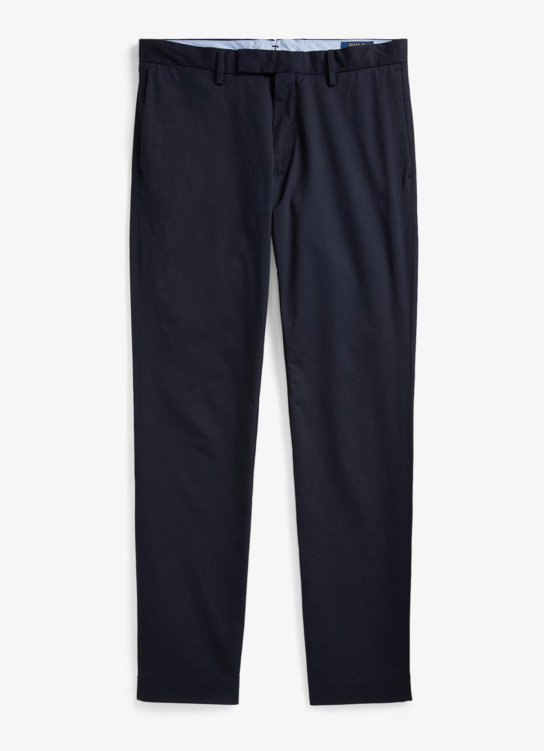 Ralph Lauren Slim fit chino van twill met stretch - voorkant 3 aviator navy