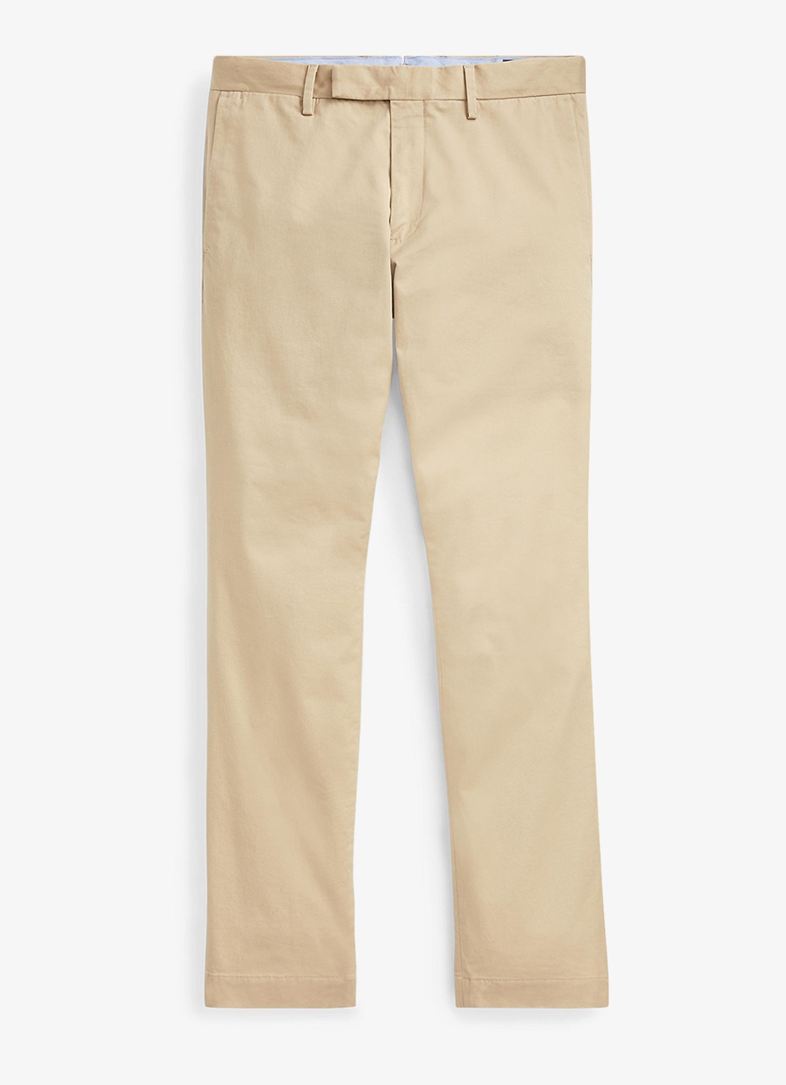 Ralph Lauren Slim fit chino van twill met stretch - voorkant 2 classic khaki