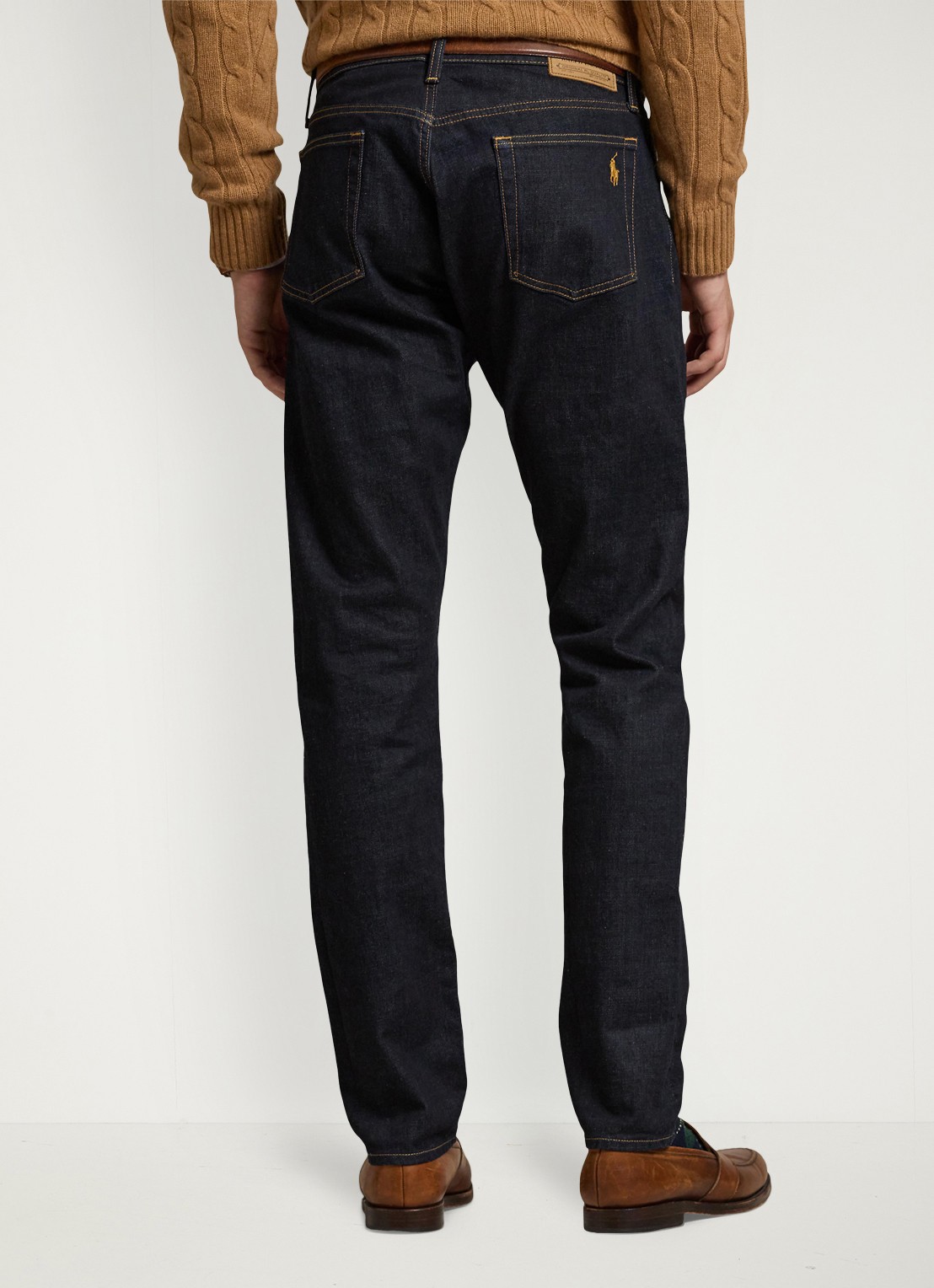 Ralph Lauren Slim fit jeans met donkere wassing - achterkant 5 rinse stretch-2wkn
