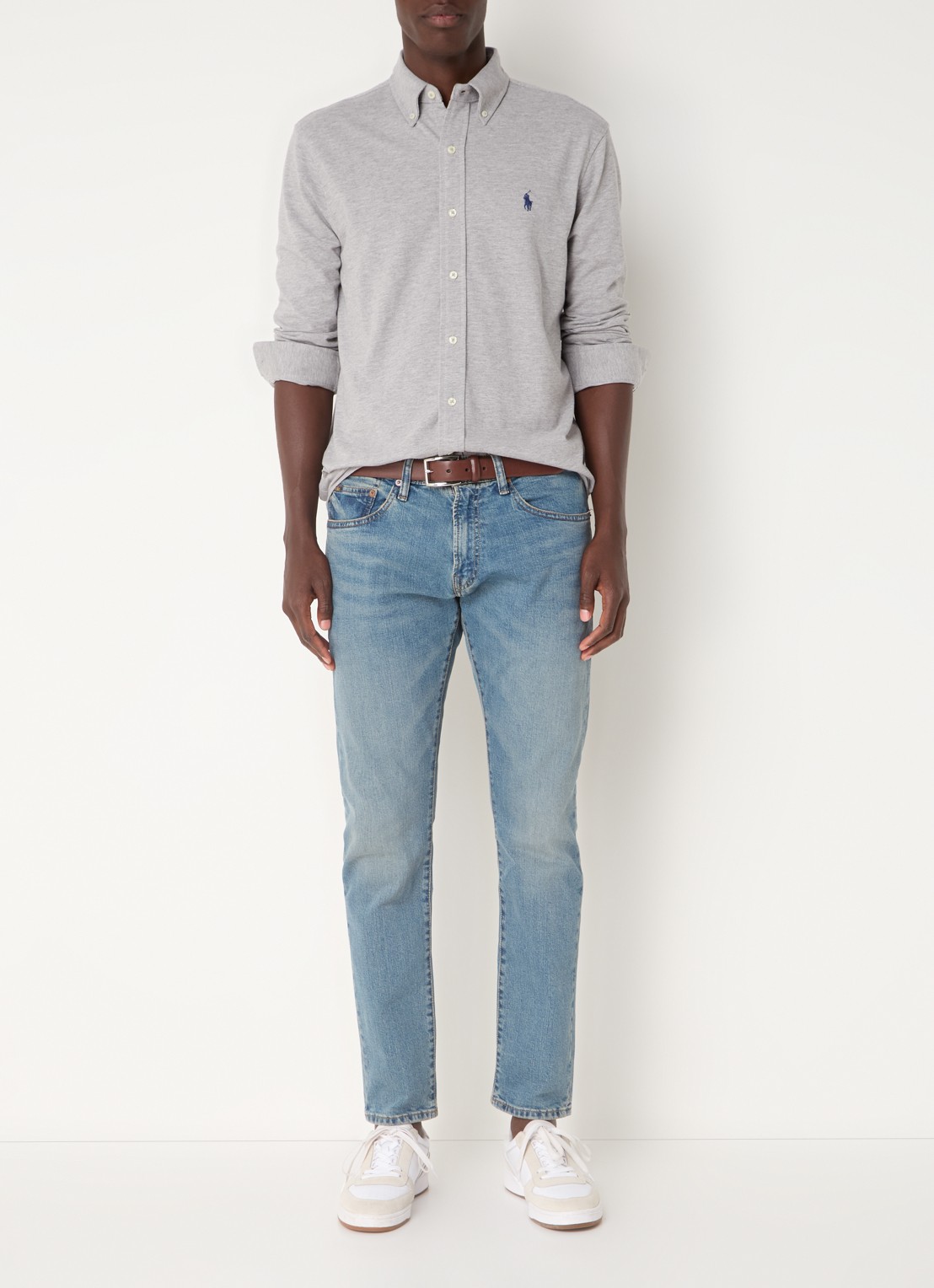 Ralph Lauren Slim fit jeans met stretch - voorkant 6 dixon stretch