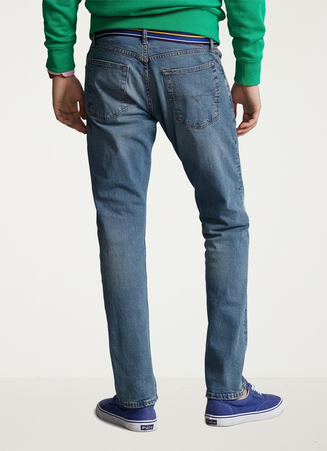 Ralph Lauren Slim fit jeans met stretch - achterkant 9 dixon stretch