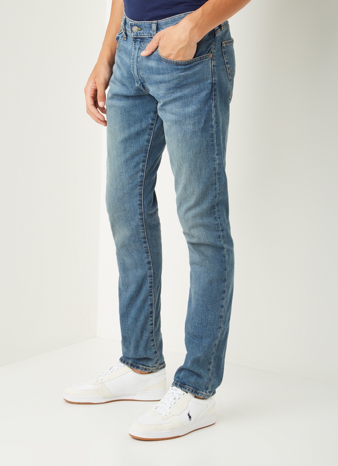 Ralph Lauren Slim fit jeans met stretch - detail 5 dixon stretch