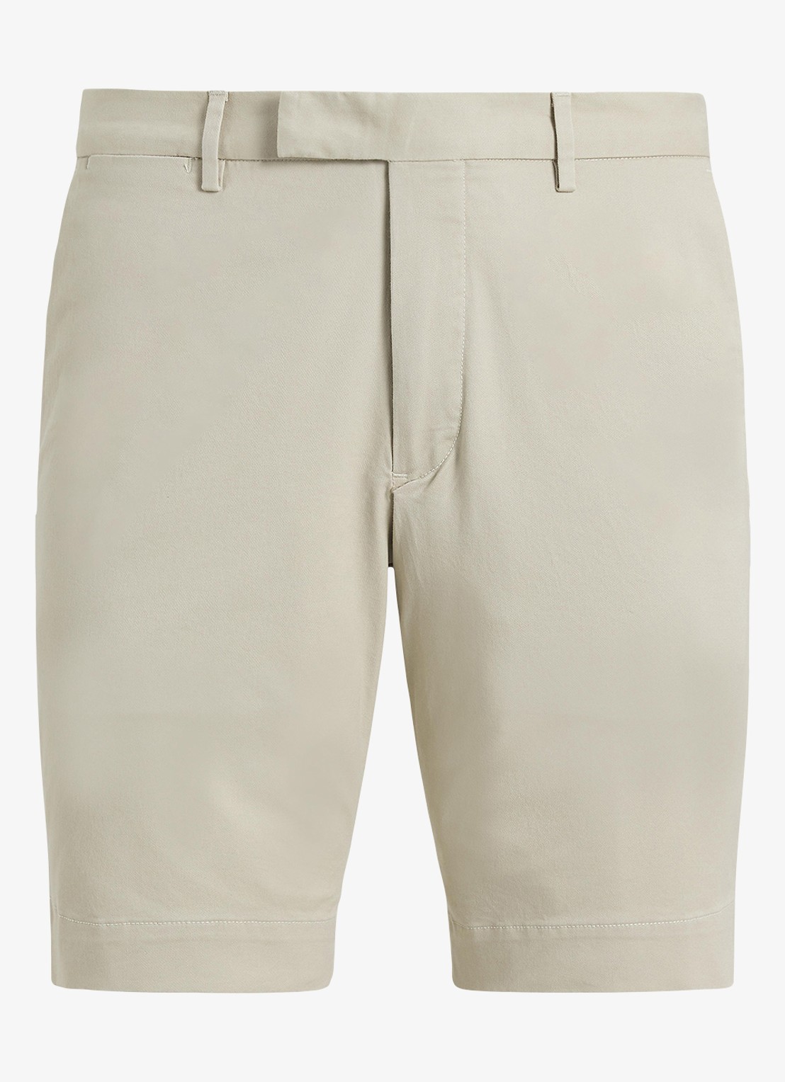 Ralph Lauren Slim fit korte chino met steekzakken - voorkant 5 classic stone / beige