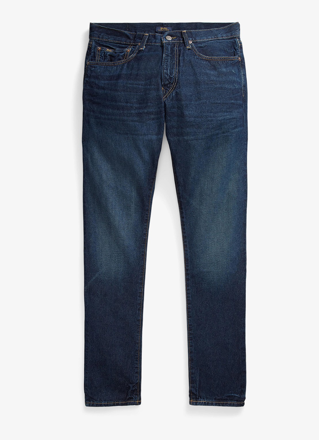 Ralph Lauren Slim leg jeans met donkere wassing - voorkant narrows / indigo