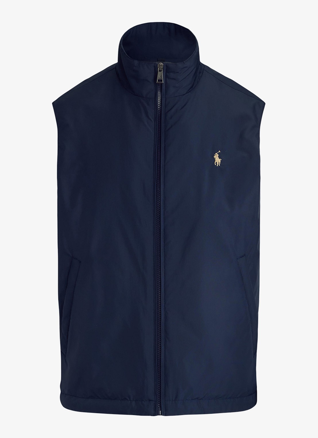 Ralph Lauren Southland gewatteerde bodywarmer met steekzakken - voorkant 2 collection navy-2wqu
