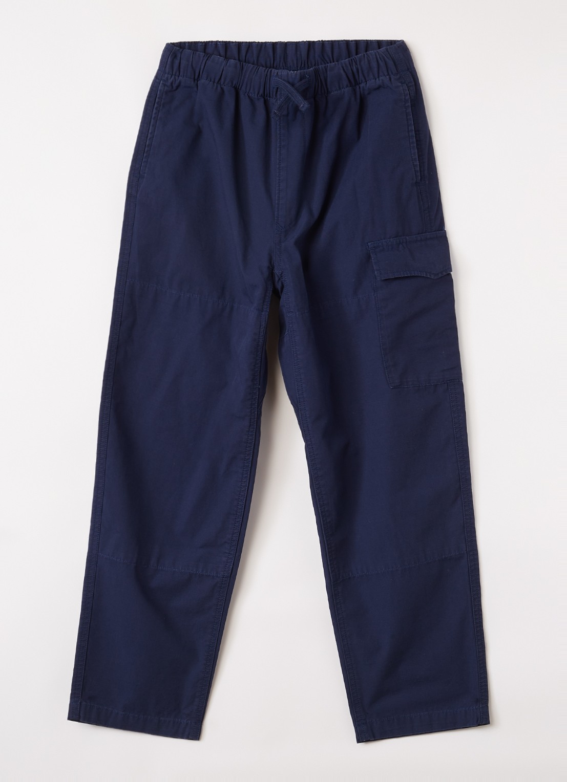 Ralph Lauren Straight fit cargobroek met klepzak  - voorkant 2 donkerblauw