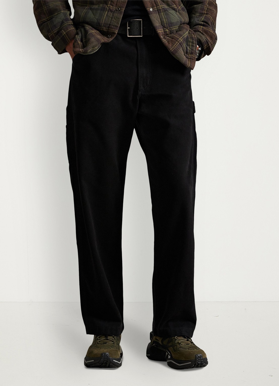 Ralph Lauren Straight fit cargobroek met steekzakken - detail 4 polo black / zwart