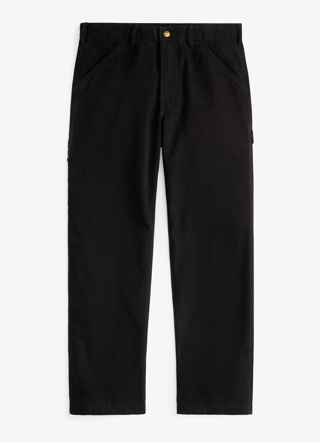 Ralph Lauren Straight fit cargobroek met steekzakken - voorkant 2 polo black / zwart