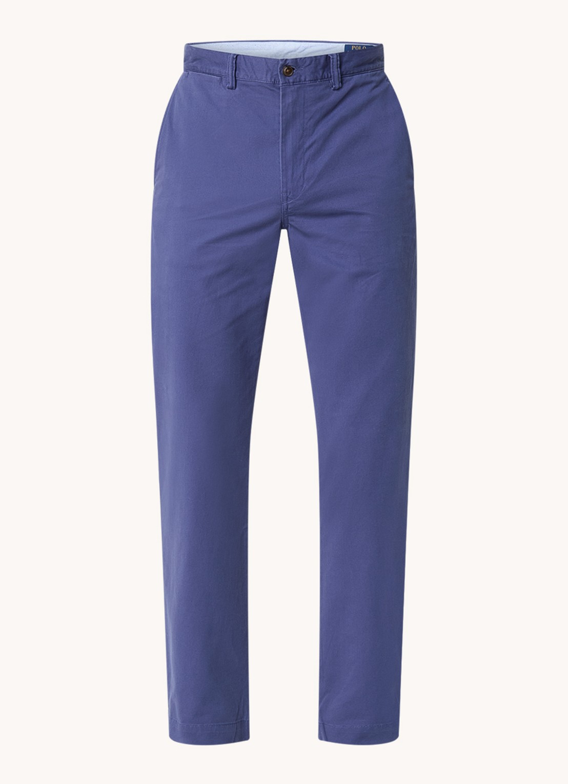 Ralph Lauren Straight fit chino met steekzakken - voorkant 2 light navy / petrol