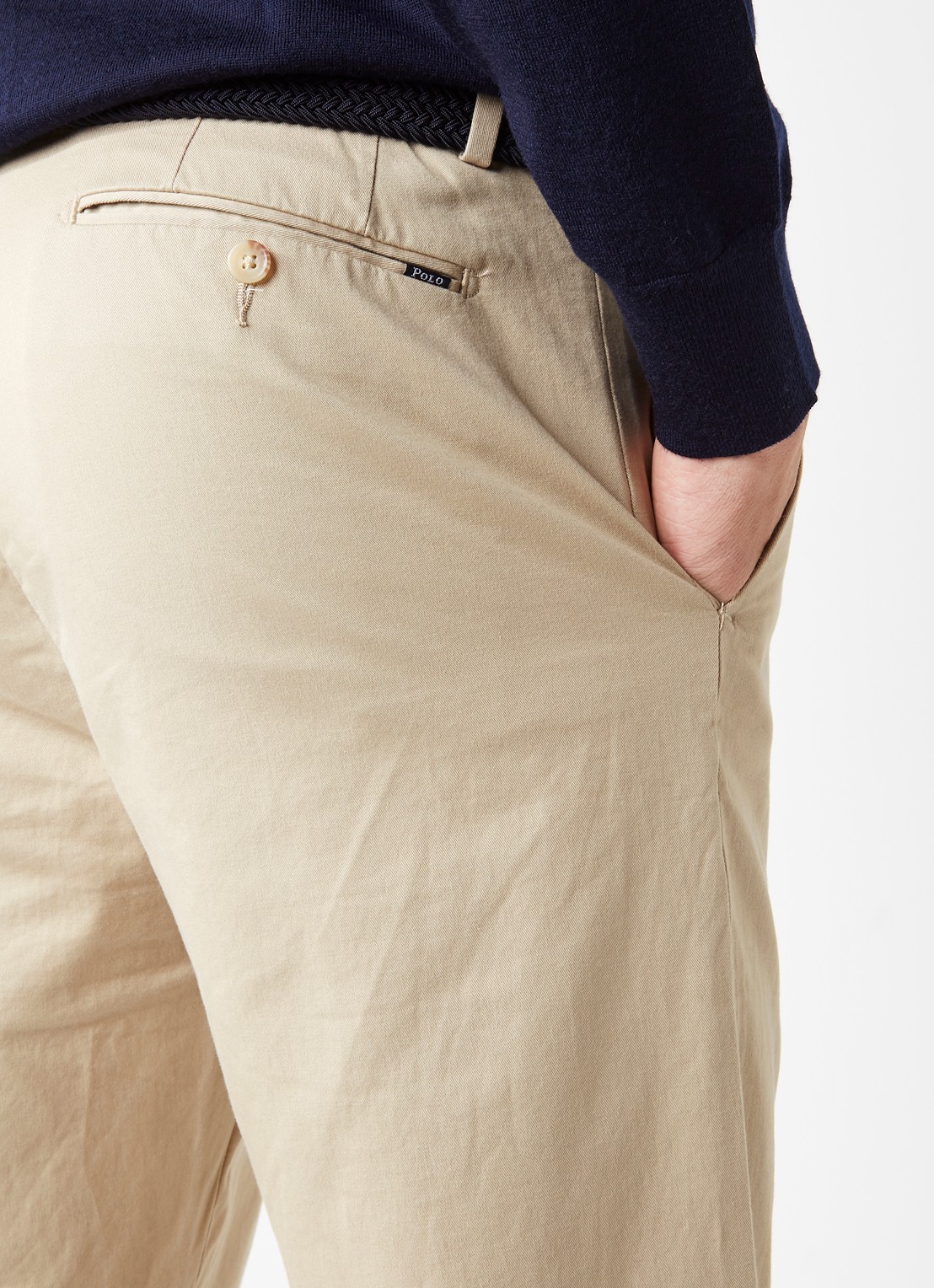 Ralph Lauren Straight fit chino met stretch - detail 2 classic khaki / beige