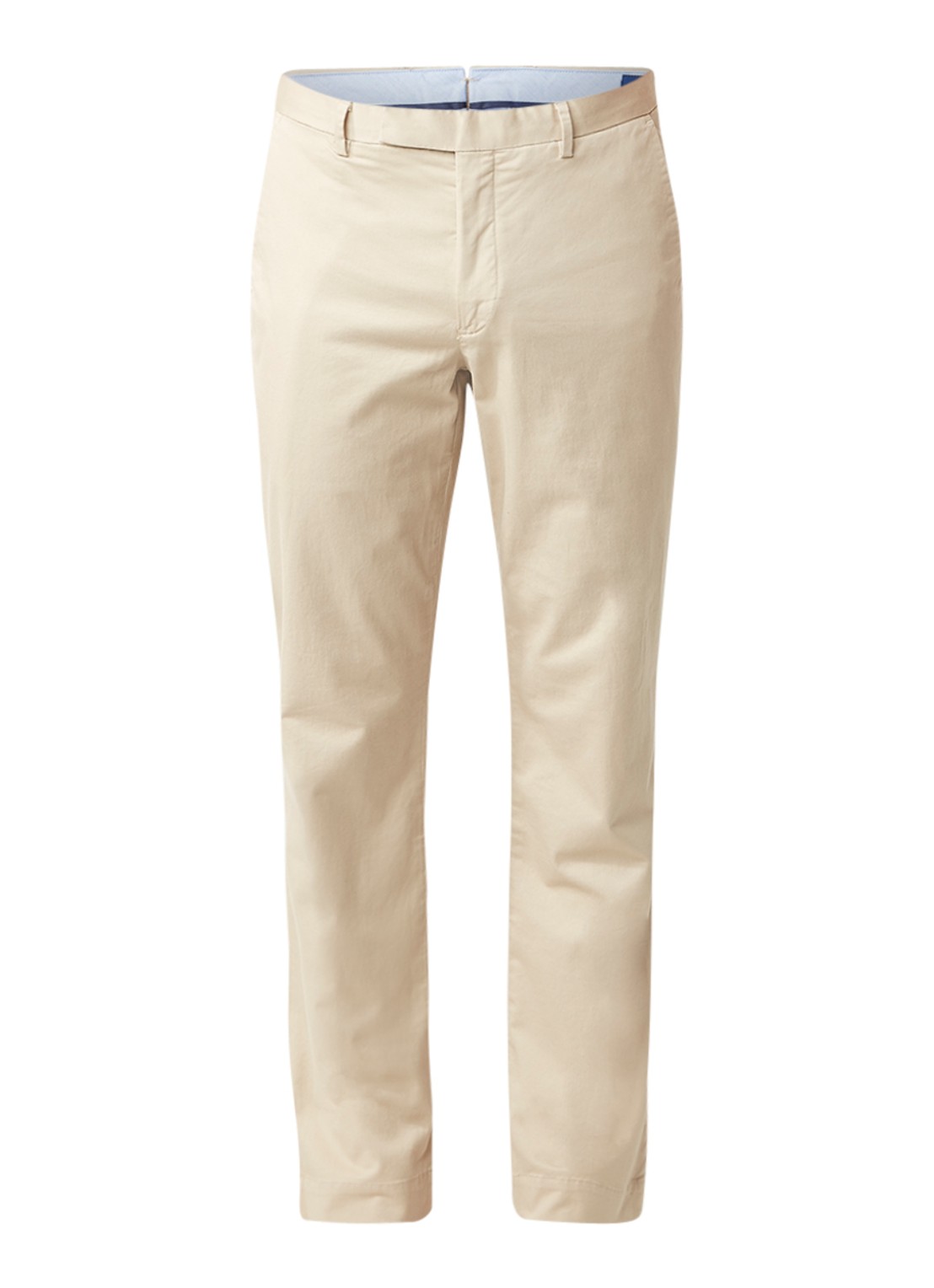 Ralph Lauren Straight fit chino met stretch - voorkant 4 classic khaki / beige